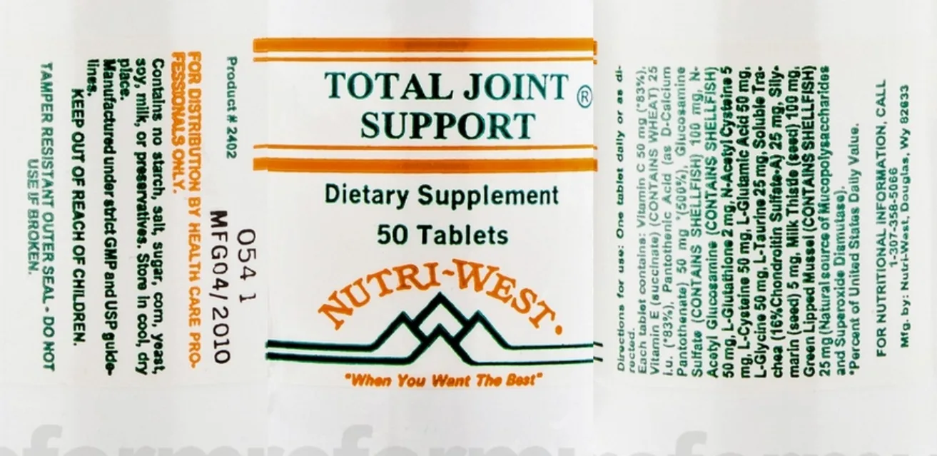 Label for Total Joint Support