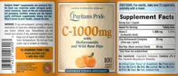 Label for C-1000 mg