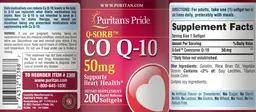 Label for Q-Sorb Co Q-10 50 mg