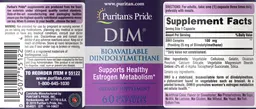 Label for DIM