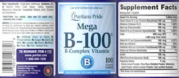 Label for Mega B-100