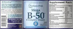 Label for Mega B-50