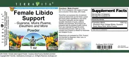 Label for Female Libido Support Powder