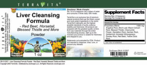 Liver Cleansing Formula Powder