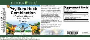 Psyllium Husk Combination Powder