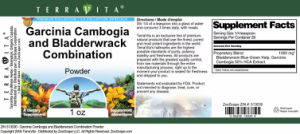 Garcinia Cambogia and Bladderwrack Combi