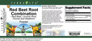 Red Beet Root Combination Powder