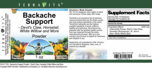 Backache Support Powder