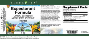 Expectorant Formula Powder