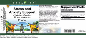 Stress and Anxiety Support Powder