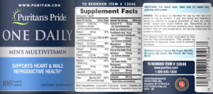One Daily Men's Multivitamin