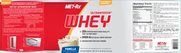 Label for Ultramyosyn Whey Vanilla