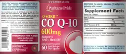 Label for Q-Sorb Co Q-10 600 mg