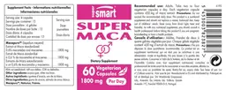 Label for Super Maca 1800 mg