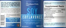Label for Non-GMO Soy Isoflavones