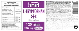 Label for L-Tryptophan 1000 mg