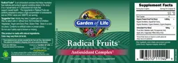 Label for Radical Fruits