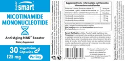 Label for Nicotinamide Mononucleotide 125 mg