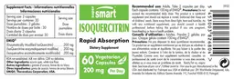 Label for Isoquercitrin 200 mg