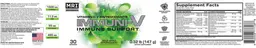 Label for Immuni-V Sour Apple Effervescent