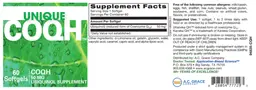 Label for UNIQUE CoQH 50 mg