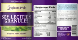 Label for Soy Lecithin Granules