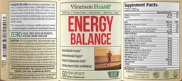 Label for Energy Balance