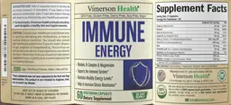 Label for Immune Energy