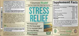 Label for Stress Relief