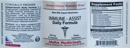 Label for Immune - Assist Daily Formula