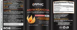 Label for Ashwagandha 1950 mg