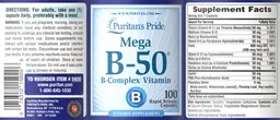 Label for Mega B-50