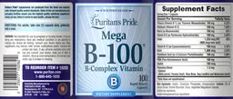 Label for Mega B-100