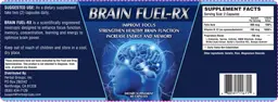 Label for Brain Fuel-RX