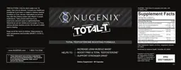 Label for Nugenix Total-T