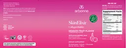 Label for SkinElixir Dragon Fruit Flavor