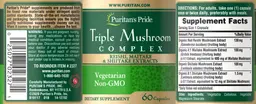 Label for Triple Mushroom Complex