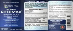 Label for Super Citrimax