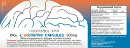 Label for BaCognize Capsules 300 mg