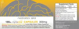 Label for Cyracos Capsules 300 mg