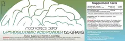 Label for L-Pyroglutamic Acid Powder