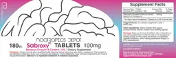 Label for Sabroxy Tablets 100 mg
