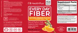 Label for Every Day Fiber Natural Orange Flavor