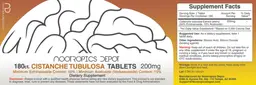 Label for Cistanche Tubulosa Tablets 200 mg