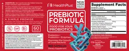 Label for Prebiotic Formula