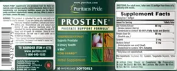 Label for Prostene Prostate Support Formula