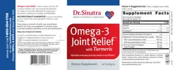 Label for Omega-3 Joint Relief with Turmeric