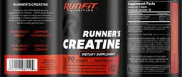 Label for Runner's Creatine