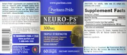 Label for Neuro-PS Phosphatidylserine 300 mg