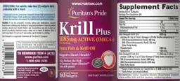 Label for Krill Plus